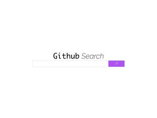 Github Search